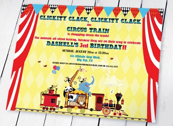 Детский день рождения домашний цирк